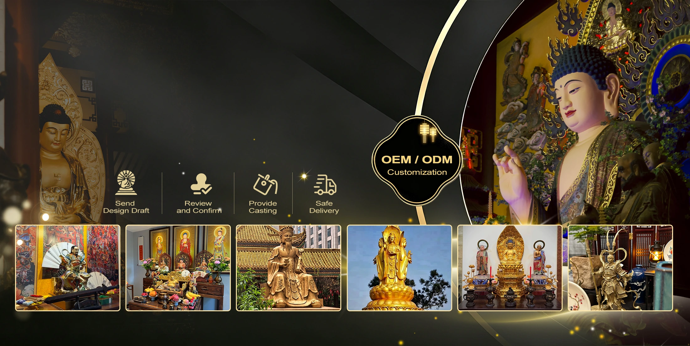 China High-End Deity Statues Manufacturer