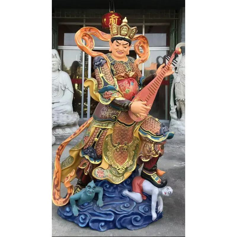 220CM Pure Copper Four Heavenly Kings Buddha Statue