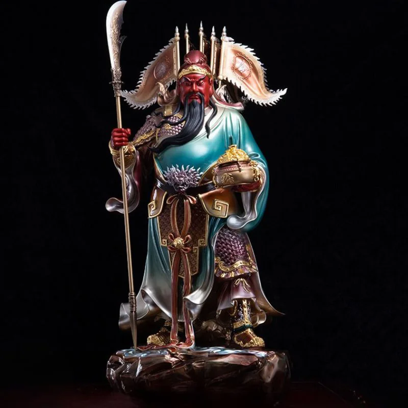 Five Flags Guan Yu Bronze Statue