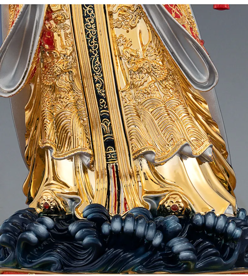 Cast Bronze Mazu Statue