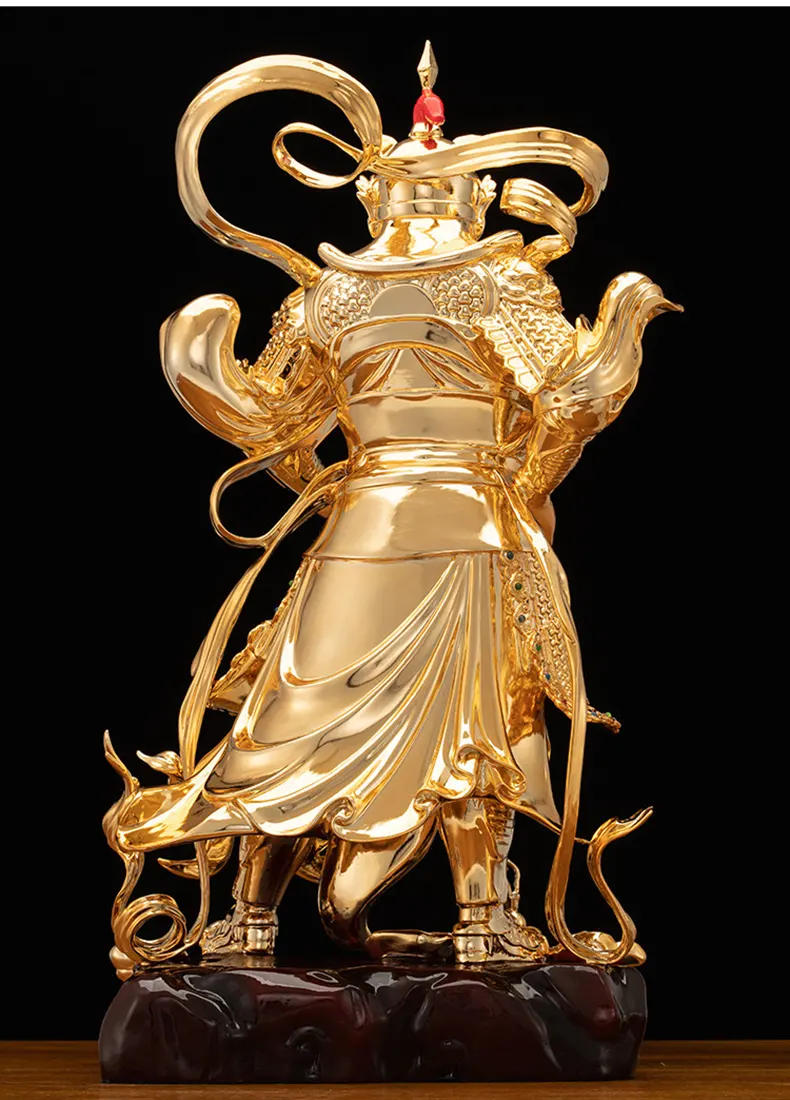 Temple Altar Protector Bronze Icon Weituo Pusa