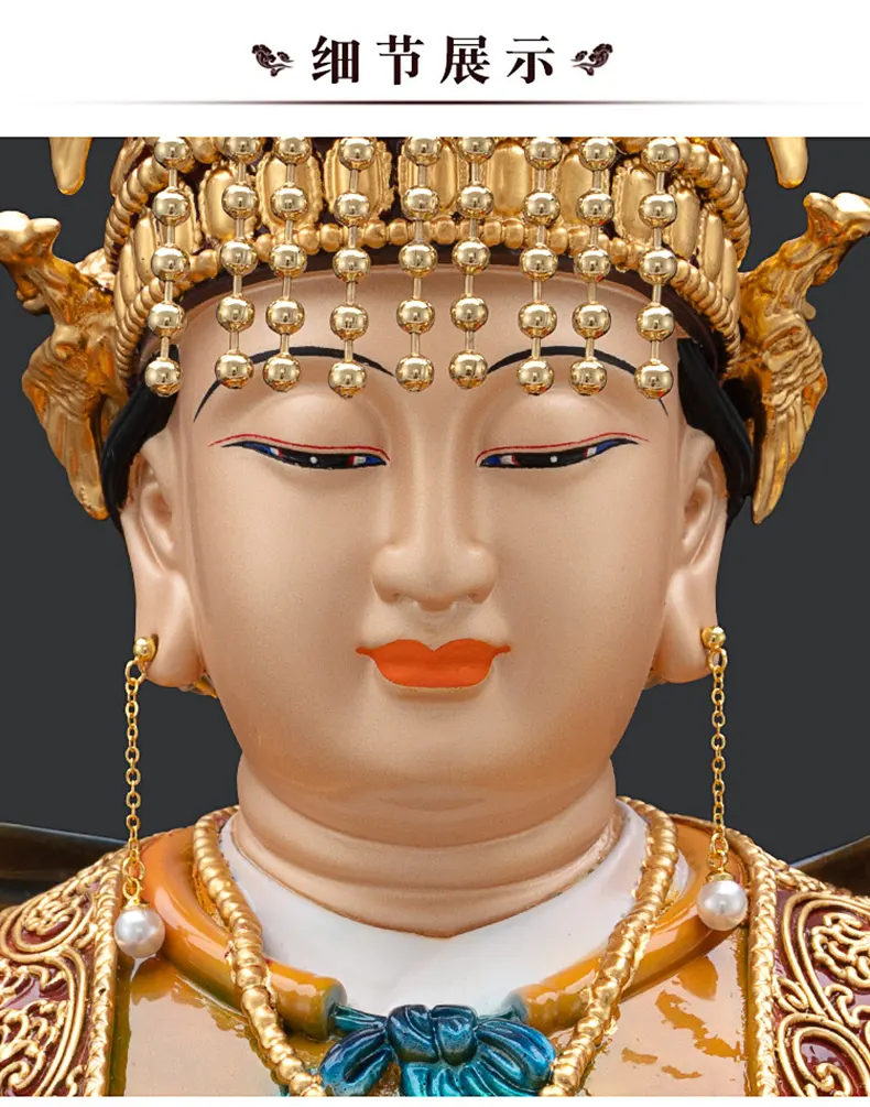 Cast Bronze Mazu Statue