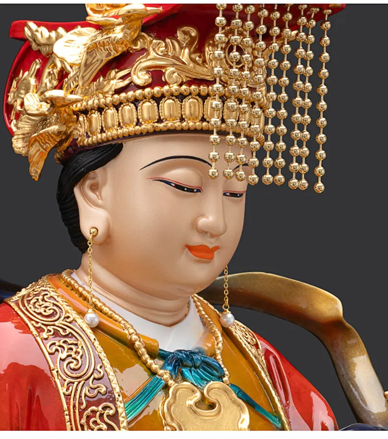 Cast Bronze Mazu Statue