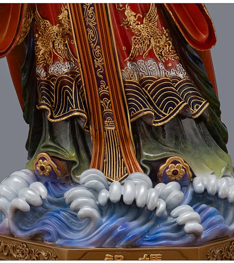 Cast Bronze Mazu Statue