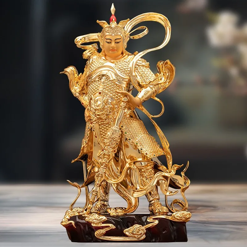Temple Altar Protector Bronze Icon Weituo Pusa